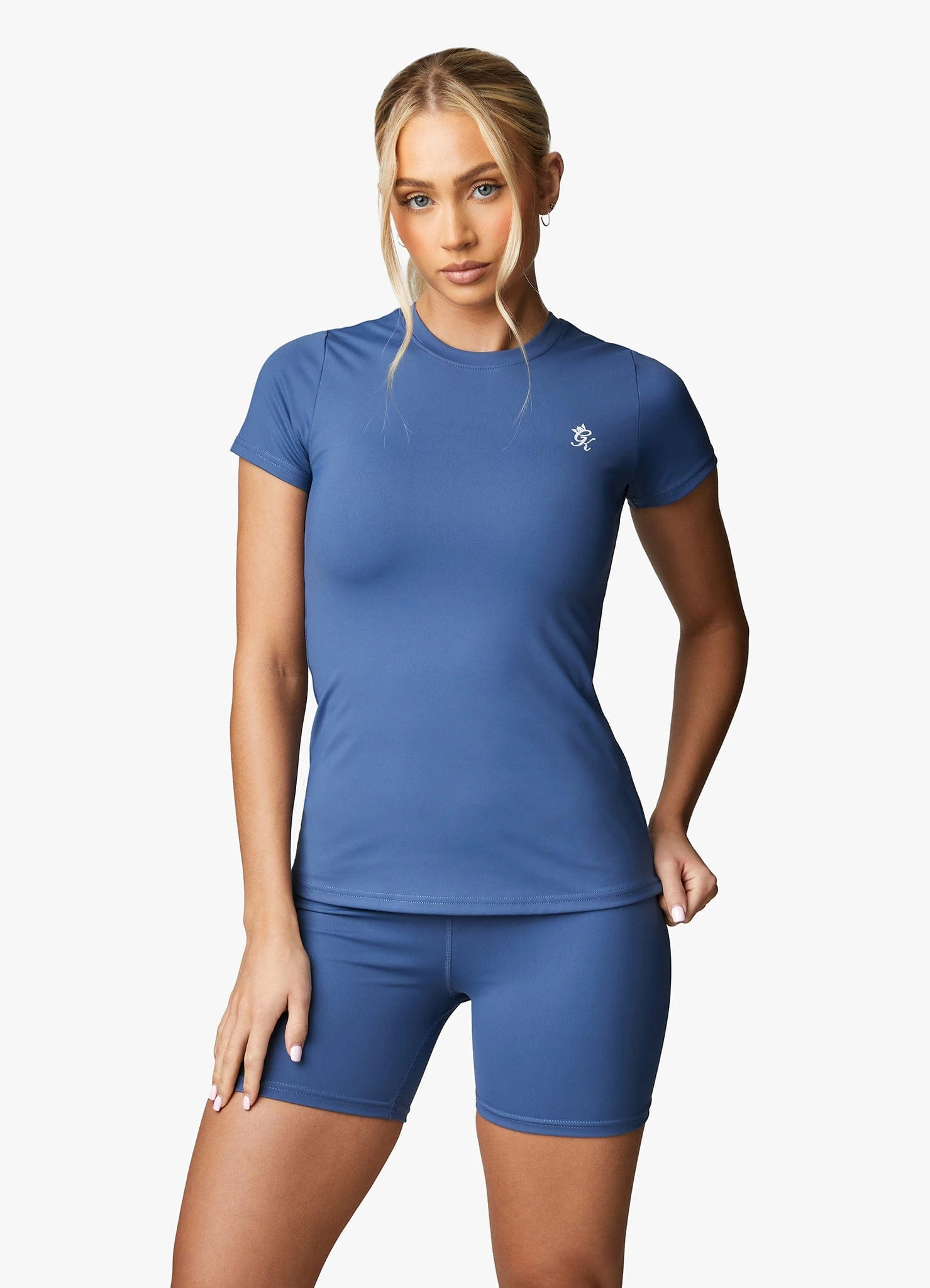 Gym King 365 Ss Tee - Blue Steel - Image 3