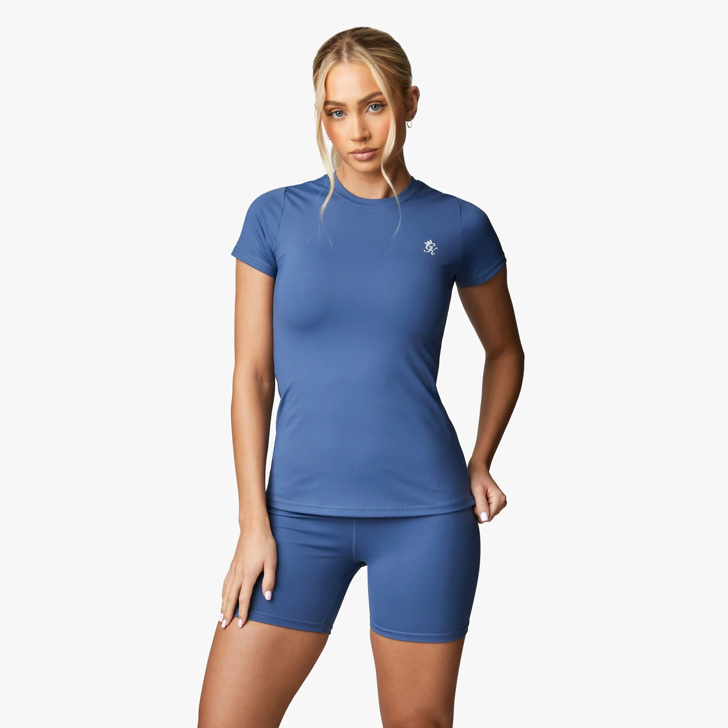 Gym King 365 Ss Tee - Blue Steel - Image 2