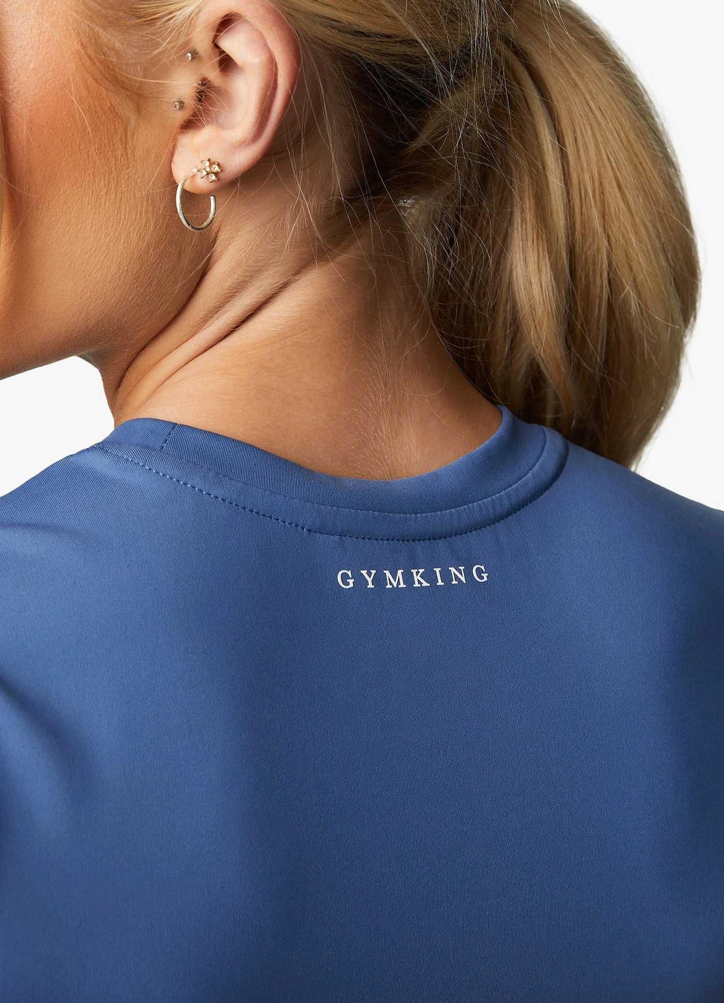 Gym King 365 Ss Tee - Blue Steel - Image 7