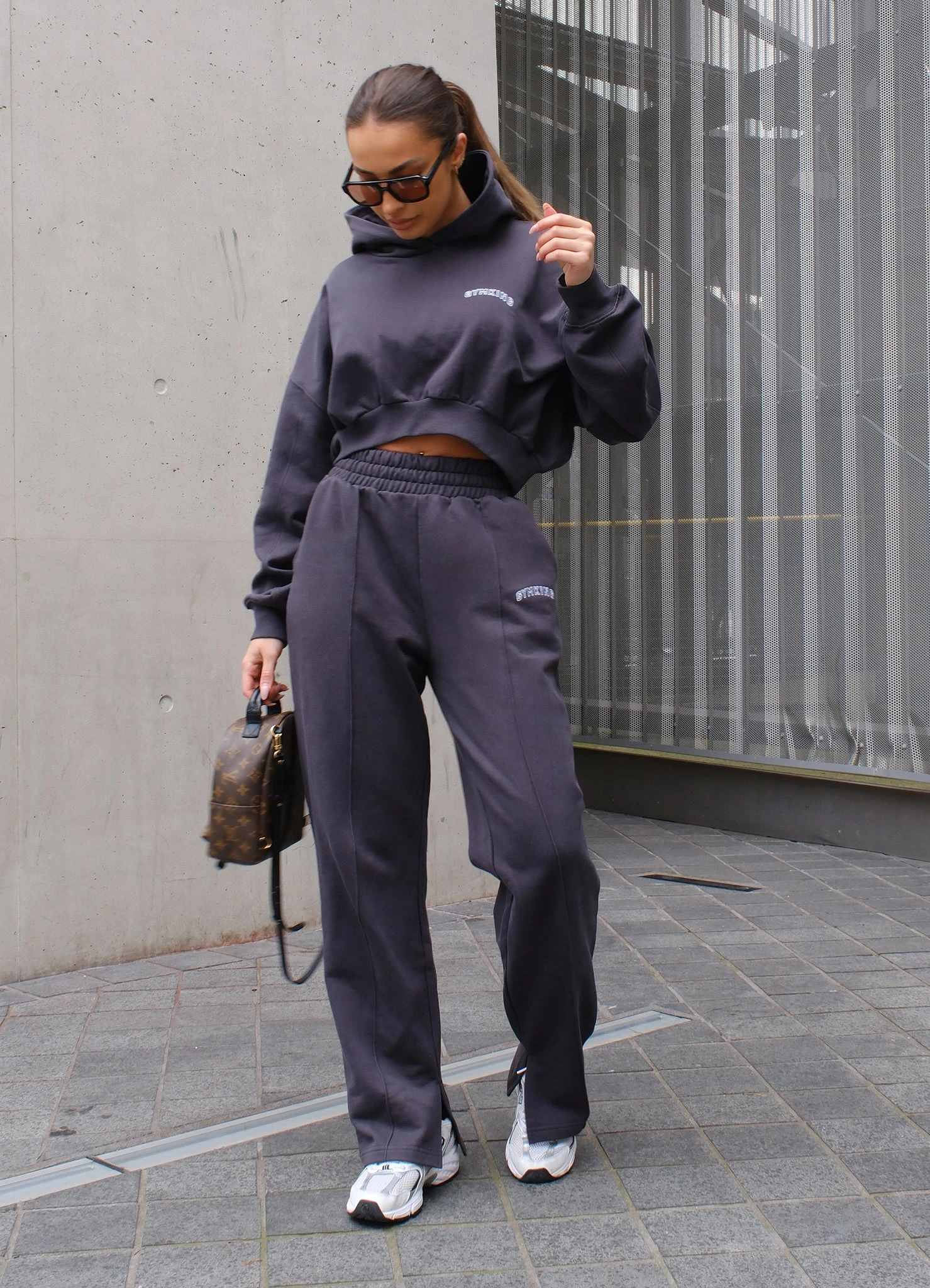 Gym King Refresh Straight Leg Jogger - Dark Pewter - Image 9