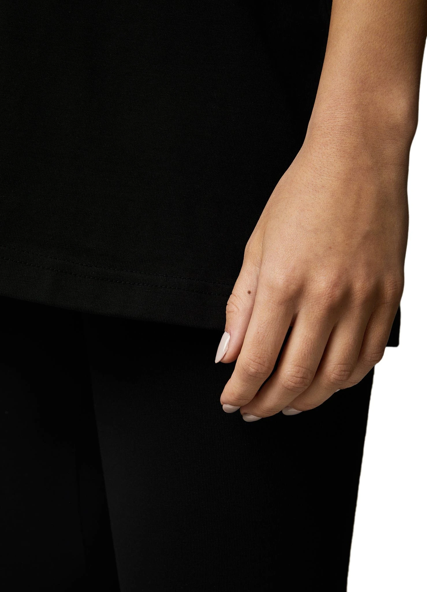 Gym King Established Boyfriend Tee - Black/White - Image 11