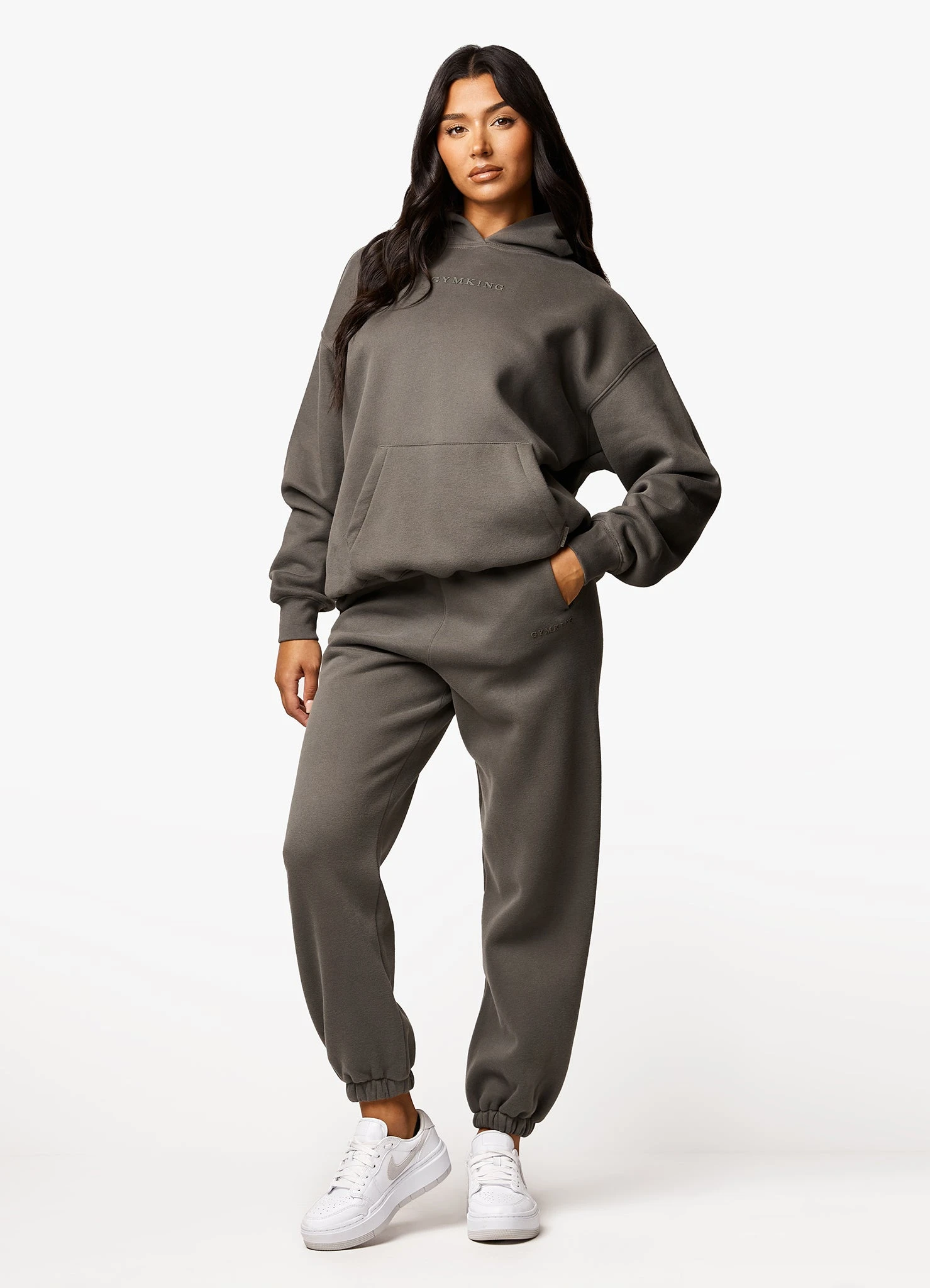 Gym King Luxe Jogger - Olive - Image 5