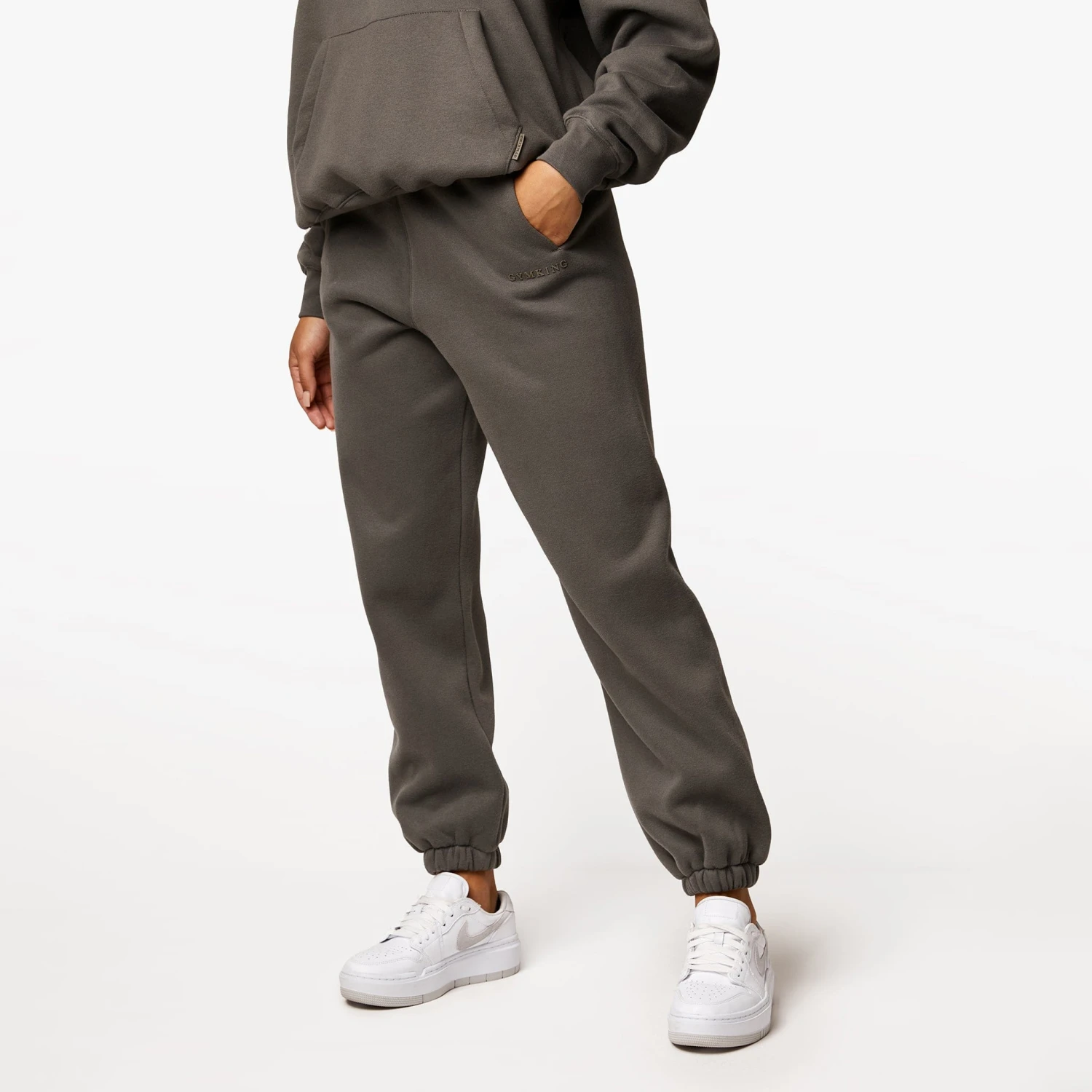 Gym King Luxe Jogger - Olive - Image 2