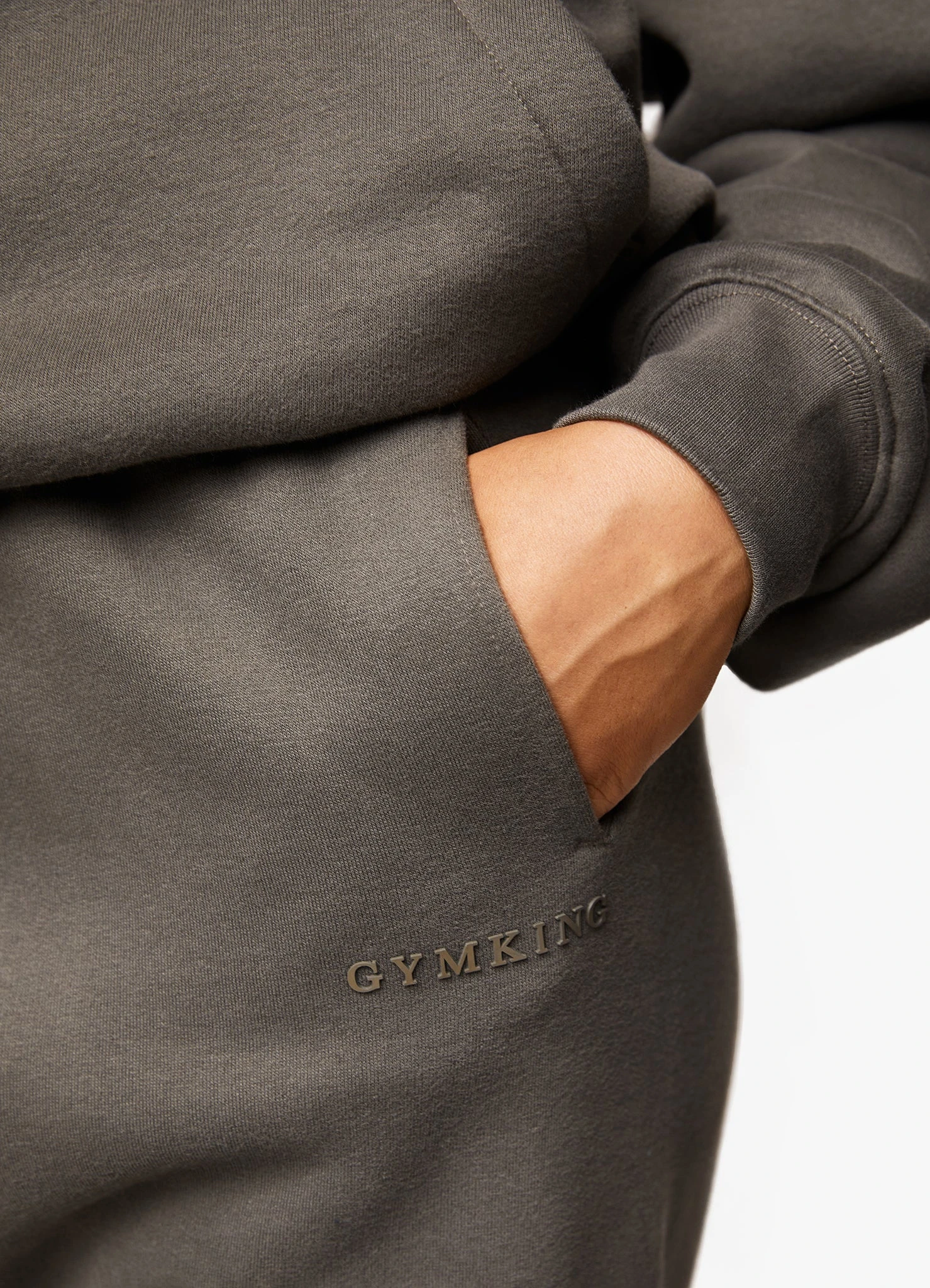 Gym King Luxe Jogger - Olive - Image 3