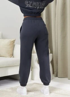 Gym King Powered By Belief Sweatpants - Oyster Grey