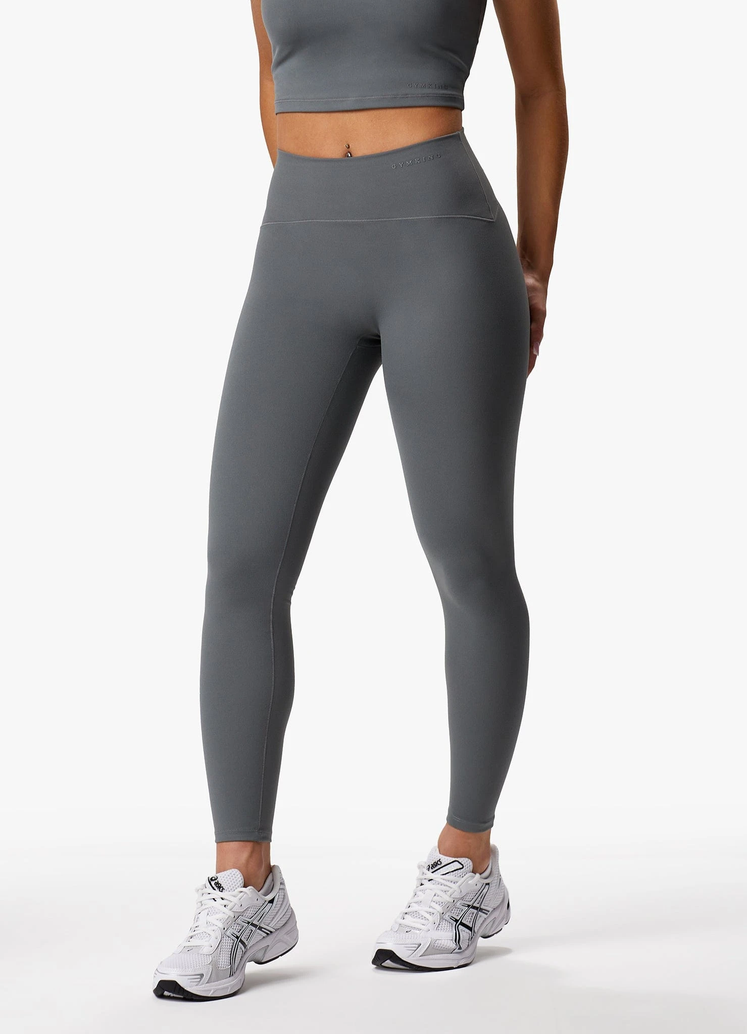 Gym King Peach Luxe Legging - Dark Sage Luxe - Image 9