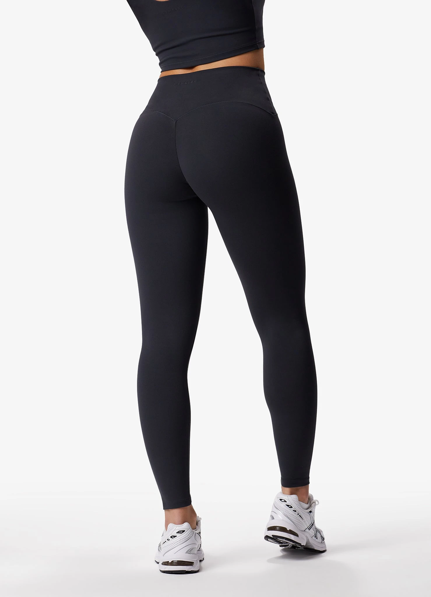 Gym King Peach Luxe Legging - Pewter Luxe - Image 11