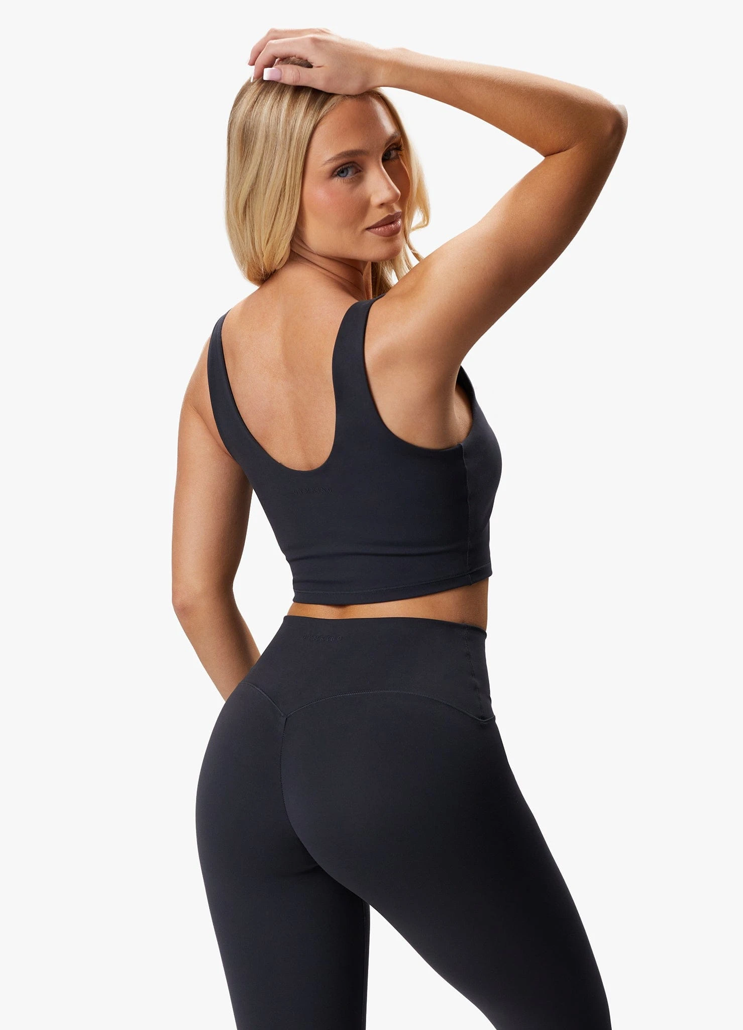 Gym King Peach Luxe Tank - Pewter Luxe - Image 8