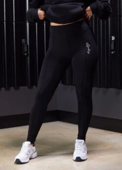 Gym King Reset Jersey Legging - Black