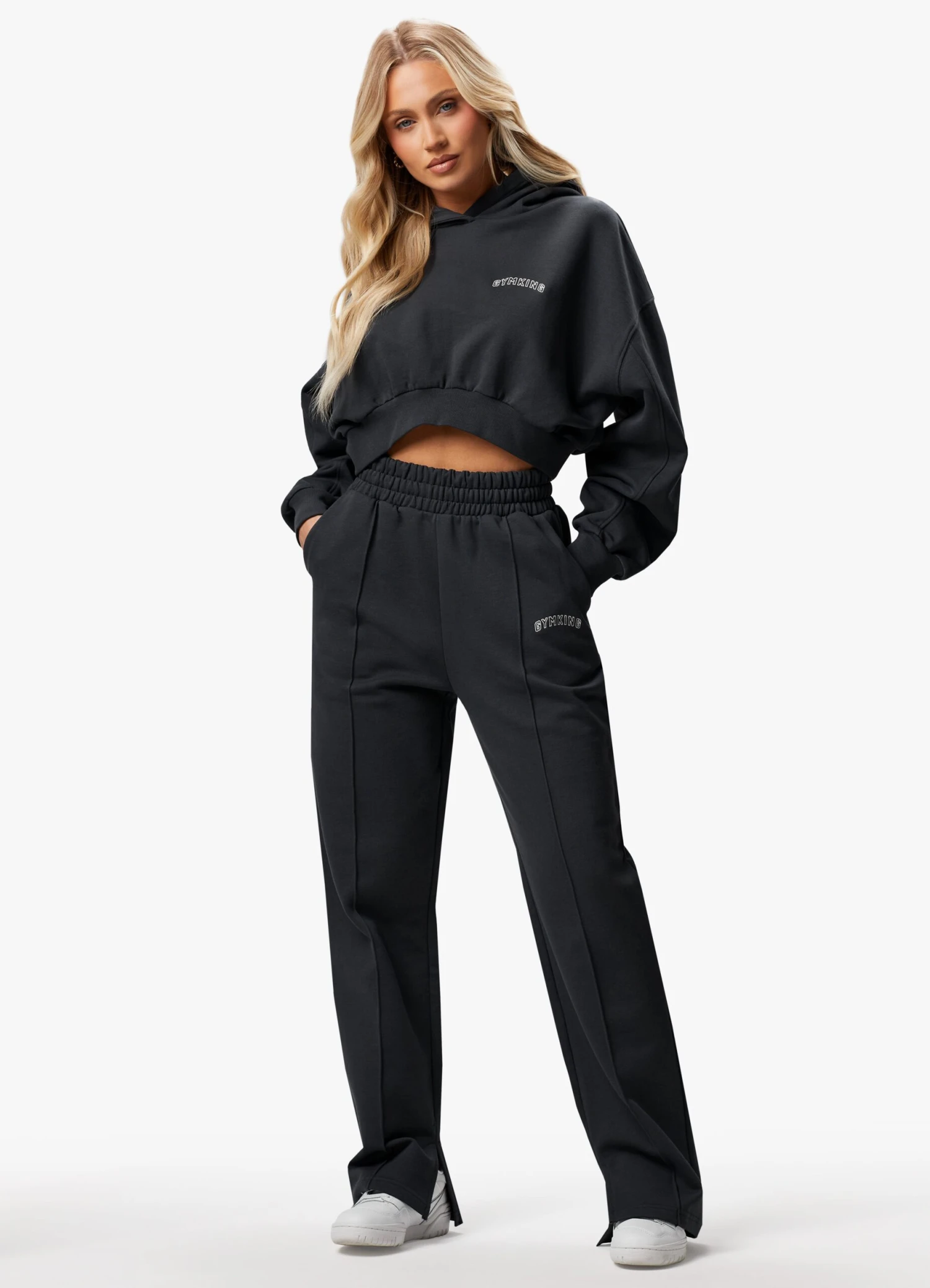 Gym King Refresh Straight Leg Jogger - Dark Pewter - Image 4