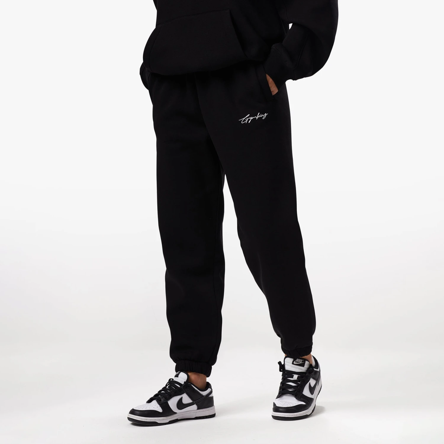 Gym King Reset Sweatpant - Black - Image 2