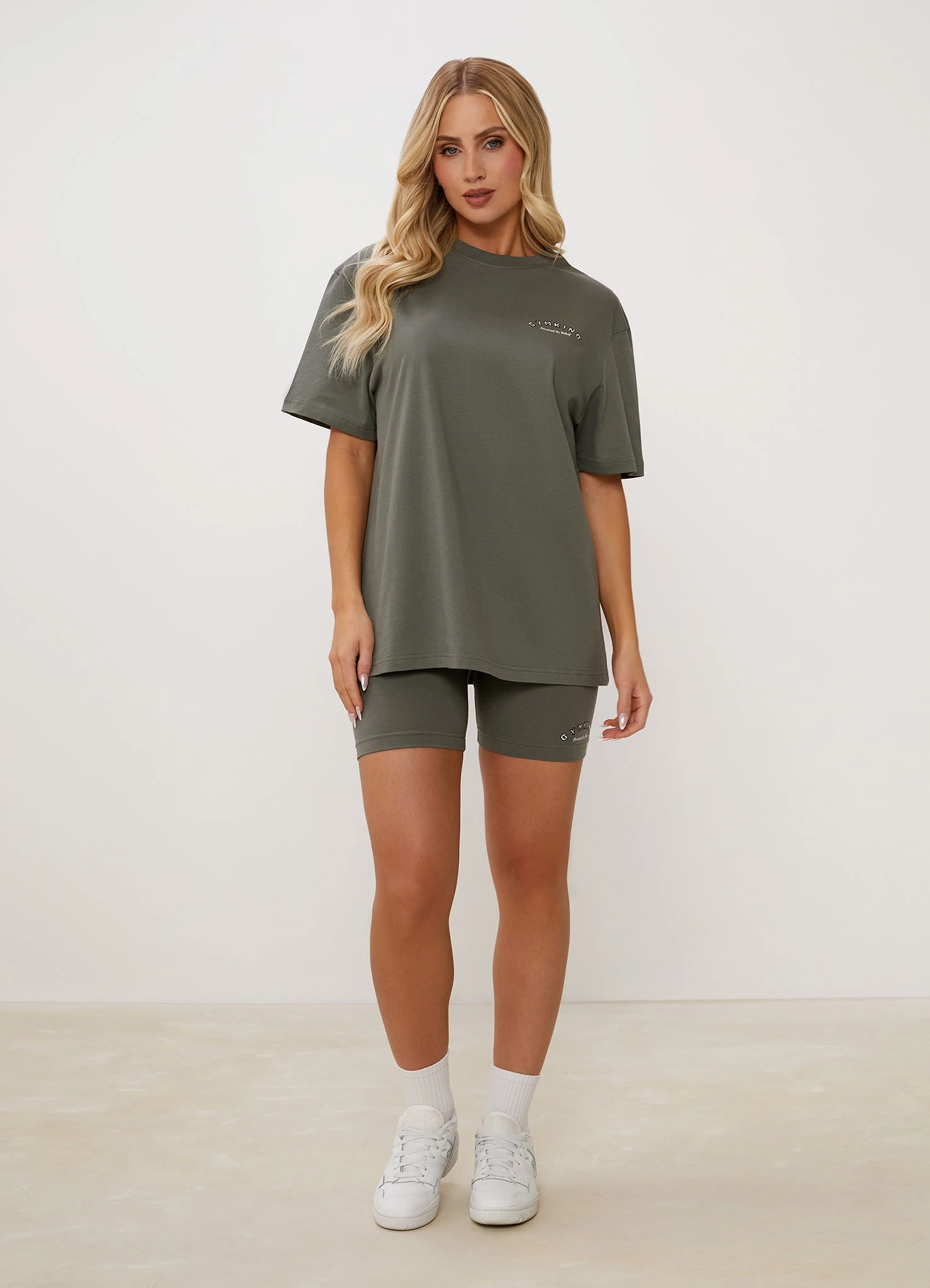 Gym King Spirit Of Summer Cycle Short - Dusk Green - Image 6