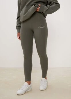 Gym King Spirit Of Summer Jersey Legging - Dusk Green