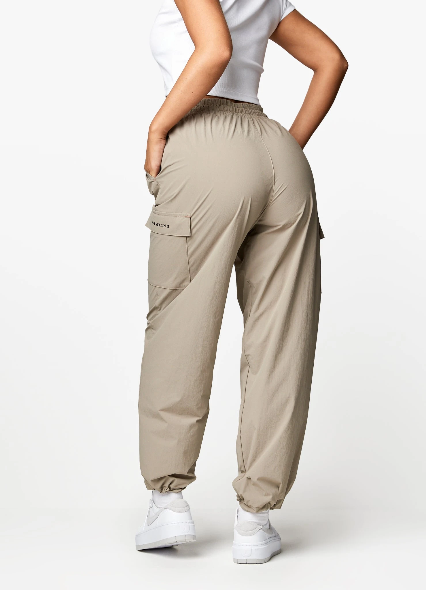 Gym King Utility Woven Cargo Pant - Mocha - Image 8