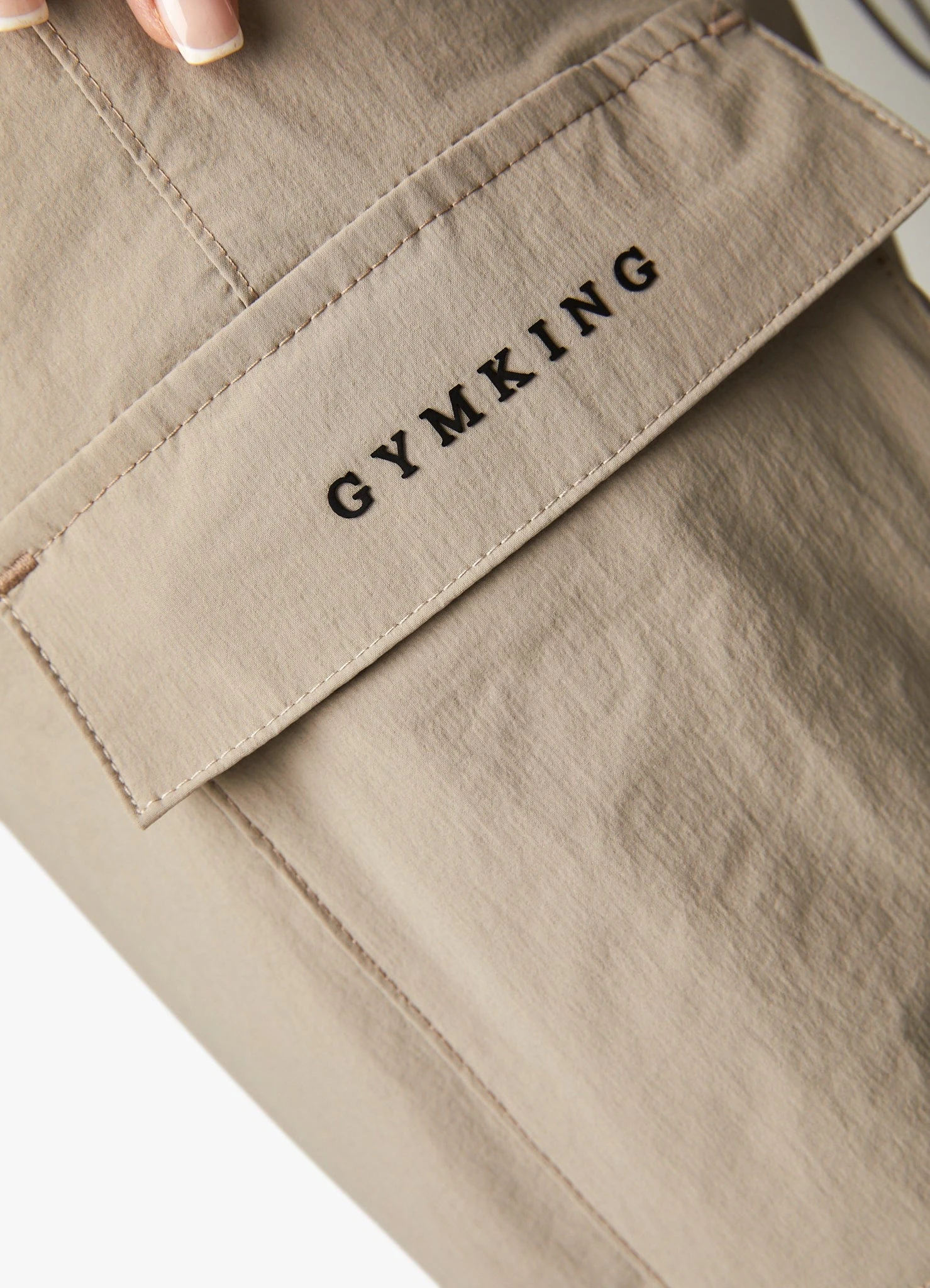 Gym King Utility Woven Cargo Pant - Mocha - Image 11